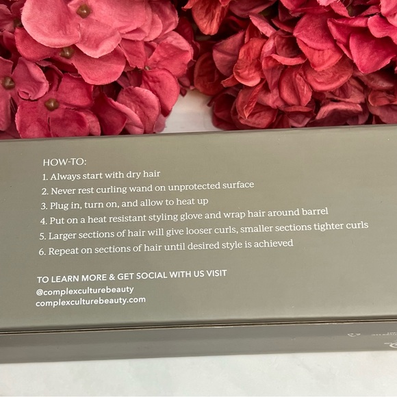 COMPLEX CULTURE Titanium Curling Wand 32mm - Picture 15 of 16